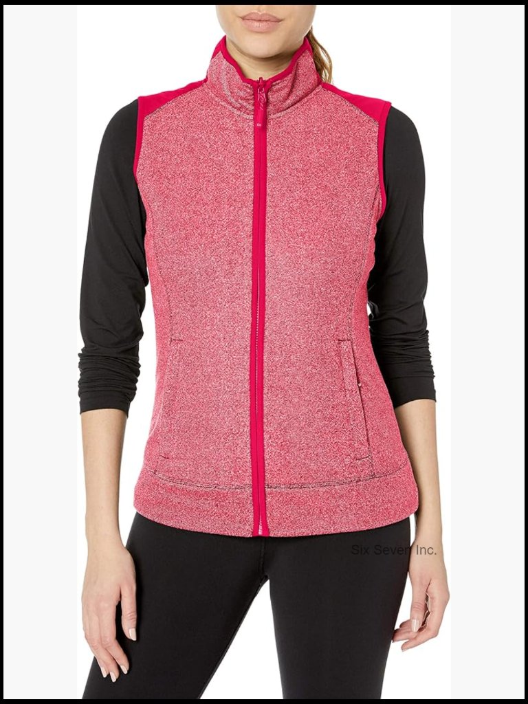 Women's Weathertec Vest - Windproof & Water Resistant - Full Zip Fleece Lined